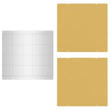I3 Mk3 Mk52 Spring Steel Sheet Heat Bed Platform 3D Printer Printing Buildplate + 2Pcs Pei Sheet For Prusa I3 Mk3 Mk2.5 clone prusa i3 mk3 magnetic heated bed mk52 wiring thermistor kit with magnet steel sheet 2pcs clear sticker for prusa i3 mk3