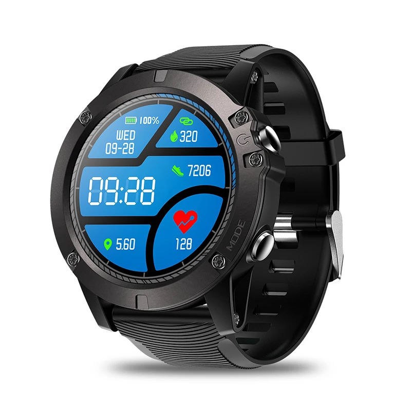 Zeblaze VIBE3 Pro IPS 3D Color Full Touch Display Smart Watch 5ATM IP67 Waterproof Smart Band Sport Watch Pedometer Heart Rate