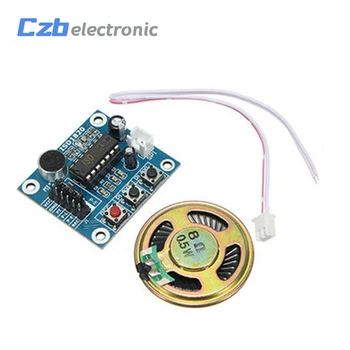

Loudspeaker+ISD1820 Sound Voice Recording Playback Module With Mic Sound Audio Telediphone Module Board With Microphones