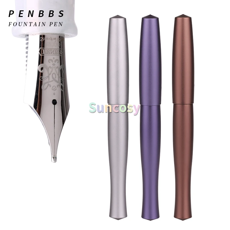 Перьевая ручка Penbbs 323 из алюминиевого сплава с тонким/средним наконечником
