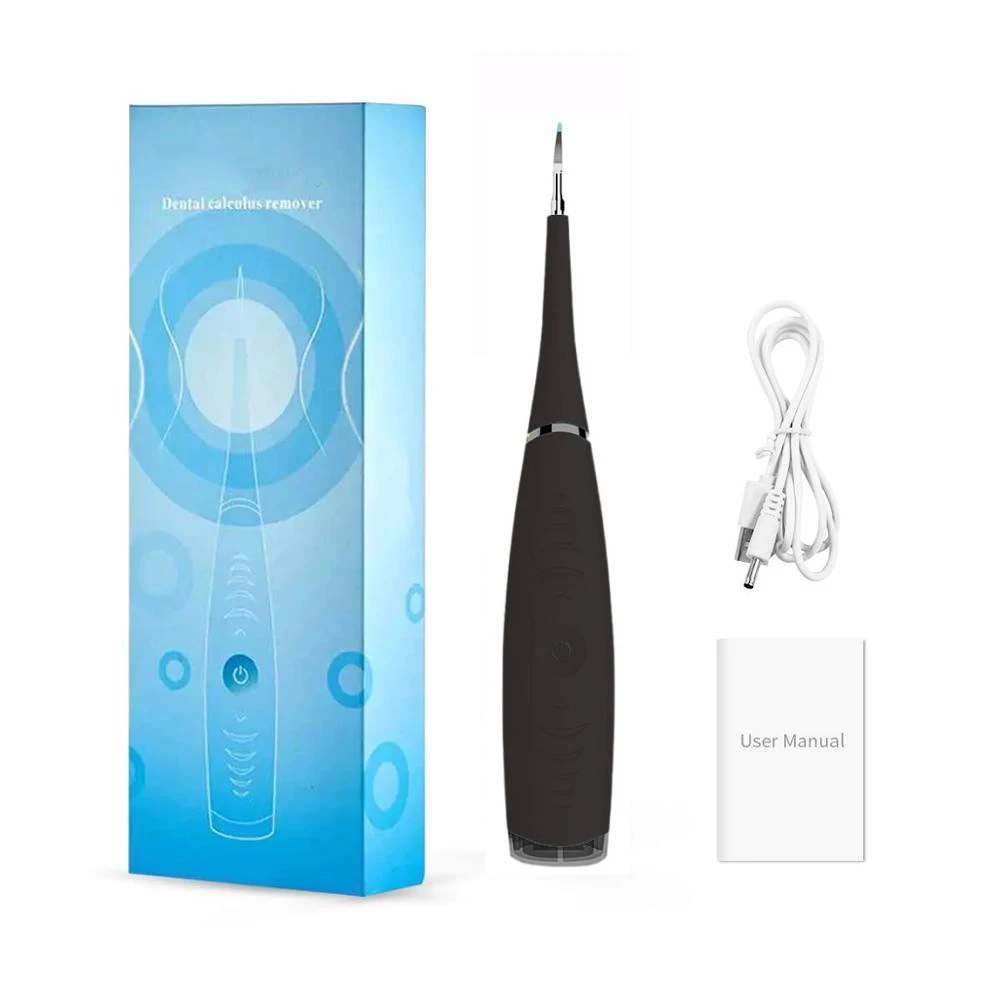 Portable Electric Sonic Dental Scaler Tooth Calculus Remover Stains