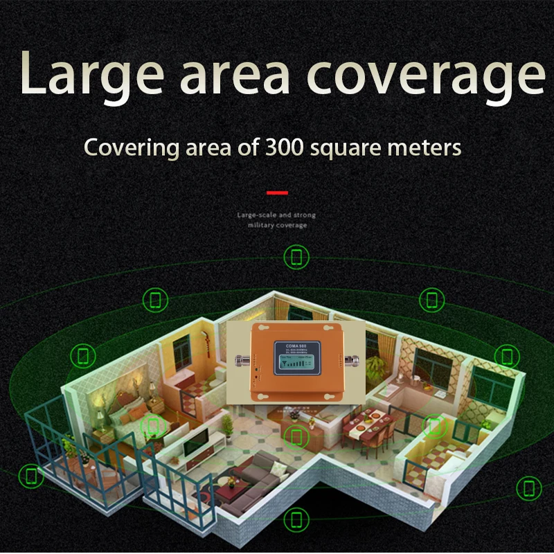 75dB CDMA 3g Repeater 850 MHz 2G 3G 850mhz UMTS GSM CDMA Mobile Phone Signal Repeater Booster Cell Phone Signal CDMA Amplifier