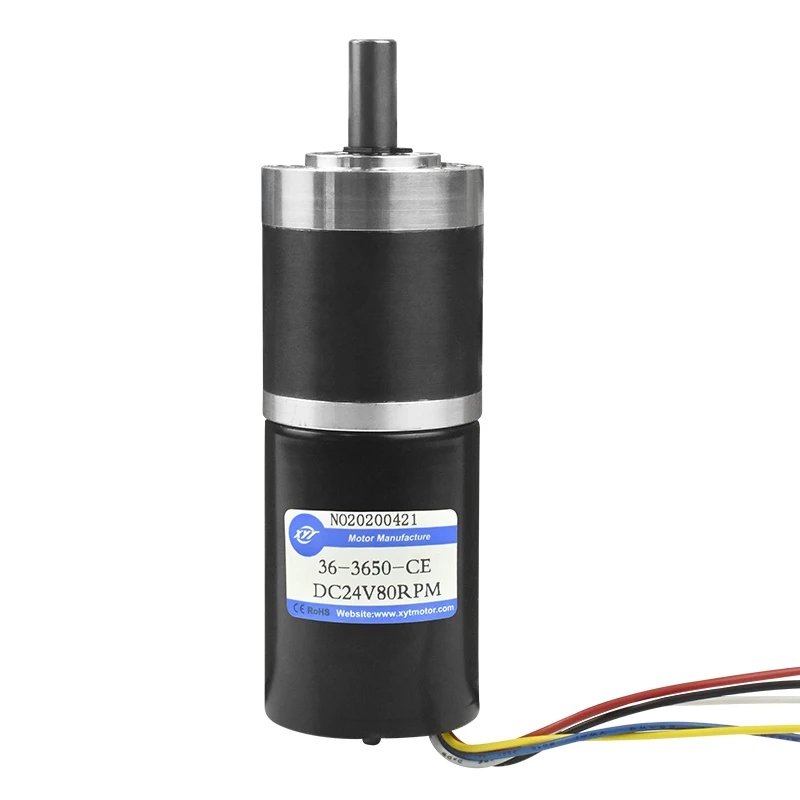 363650 Gearbox Miniature Dc Reduction Motor Brushless Speed Regulation Small Motor