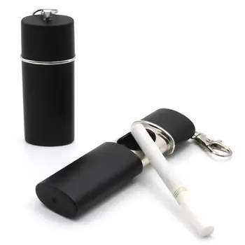 

Mini Smoking Ash Tray Sealed Tank Ash Holder Portable Mini Smoking Portable Ashtrays with Key Chain