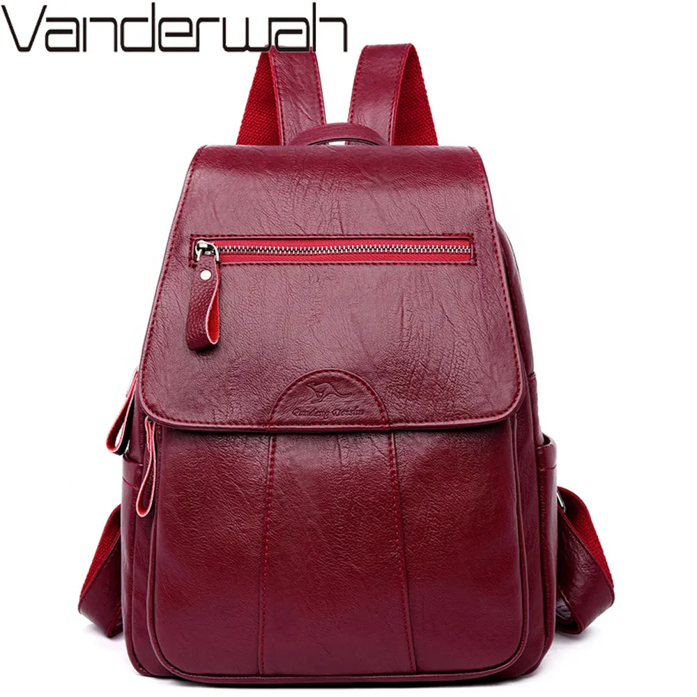 Женские рюкзаки 2019 рюкзак винтажные женские высококачественный вместительный