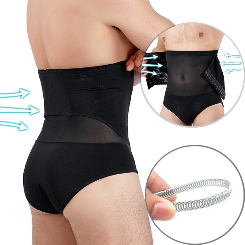 Men Shapewear Body Shaper Abdomen Girdle Modeling Strap Control Panties Slim  Waist Leg Tummy Trimmer Male Control Boxer Pant - AliExpress