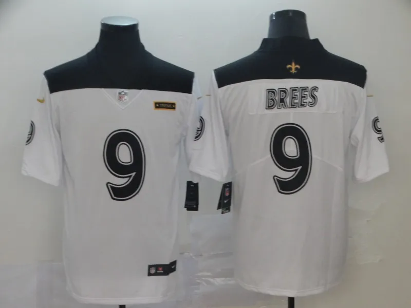 For men Мужская футболка Saints Drew Brees PRO BOWL Saints, Орлеан, высокое качество - Цвет: For men