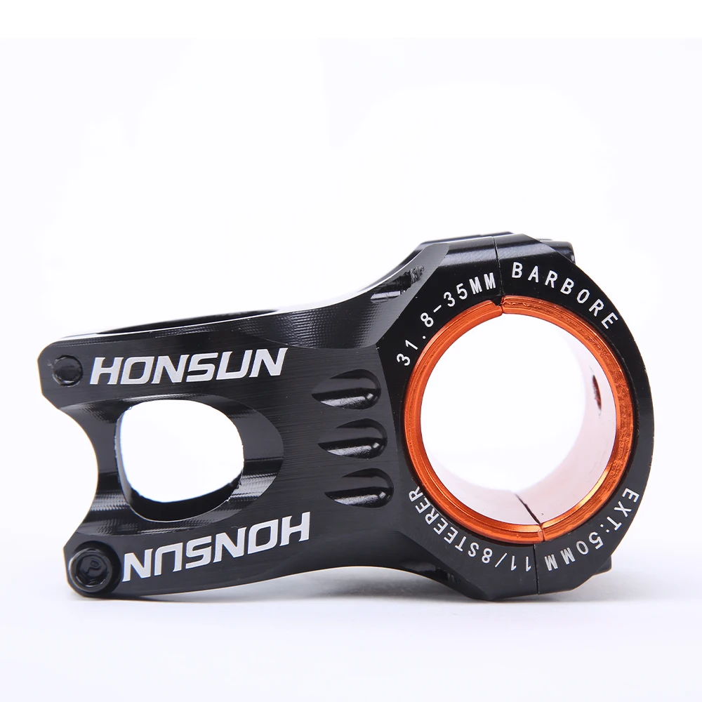 black PROHONSUN 31,8*28,6*50 мм руль для горного велосипеда 5 цветов AM XC MTB DH Bicicleta de montanha алюминиевый сплав - Цвет: black