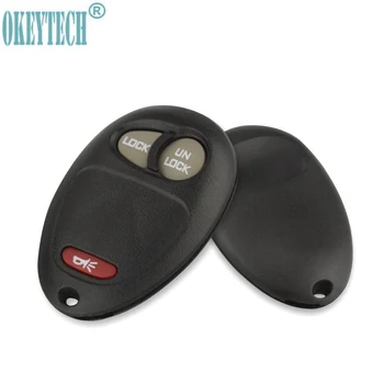 

OkeyTech Remote Car Key Shell For Buick Hummer H3 GMC For Chevrolet Colorado Isuzu 3 Buttons No Chip Blank Keychain case