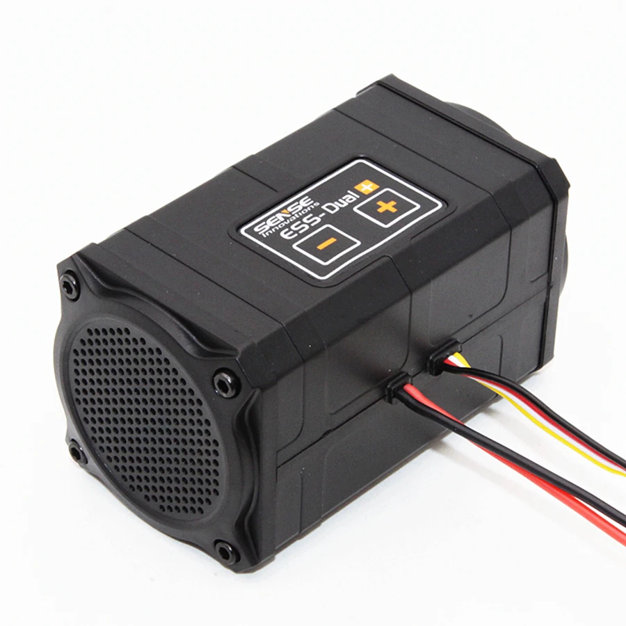 ESS-DUAL+ Double Horn звуковая группа двигателя звук моделирования вокальный выделенный осевой SCX10 TRAXXAS TRX4 RC игрушка гусеничный автомобиль