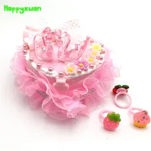 Happyxuan Дети DIY Шкатулка принцессы дети веселье Искусство и ремесла материал наборы для девочек креативный подарок на день рождения развивающие игрушки