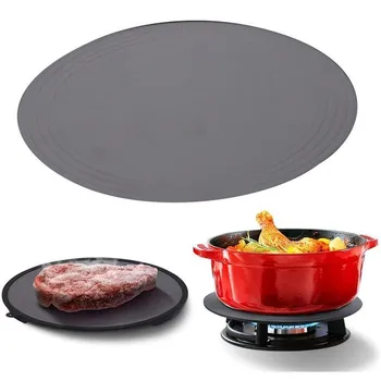 

Multifunctional Fast Defrosting Tray Thawing Plate & Heat Diffuser For Gas Stove Induction Cooker Quick Defrost Kitchen Gadgets