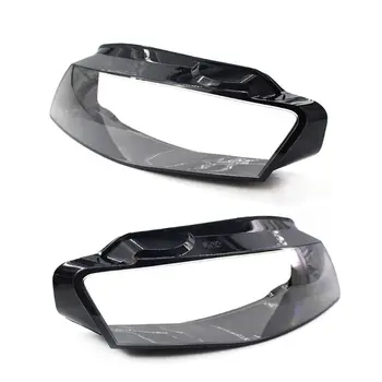 

1Pc Left/Right Front headlights headlights glass mask lamp cover transparent shell lamp masks For A4 B8 2009-2012