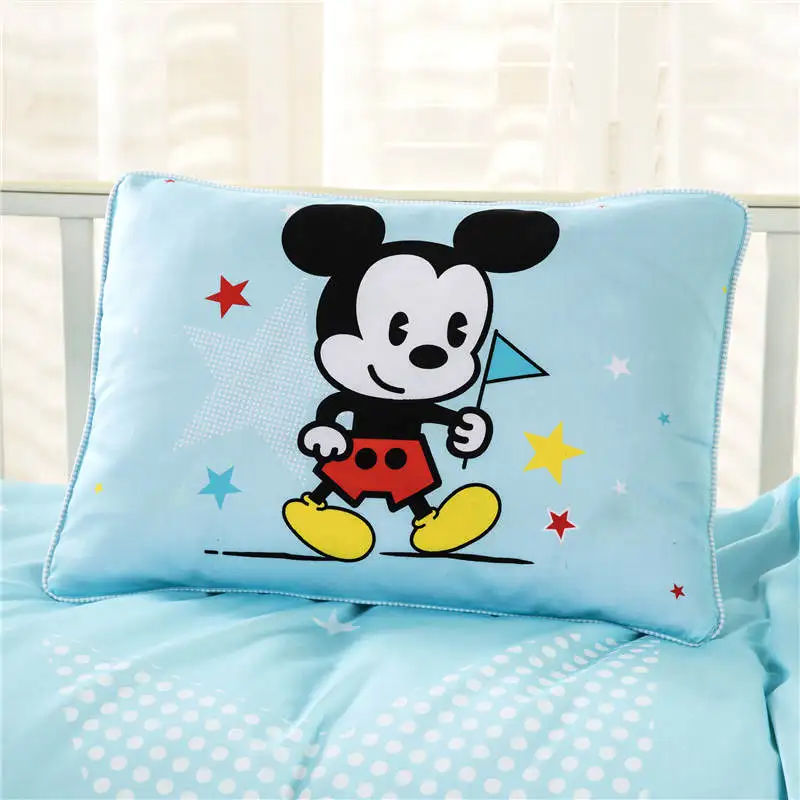 Мультфильм Дисней TsumTsum постельное белье для мальчиков ребенка 4" X 59" кроватки размер одеяло пододеяльники хлопок покрывала дети одеяло 3D синий