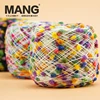 MANG 50g 1Pc Special Colorful Rainbow Hand Knitting Crochet Ping Pong Yarn Thread For Baby Lady Scarf Sweater Glove Bag Hat DIY 2