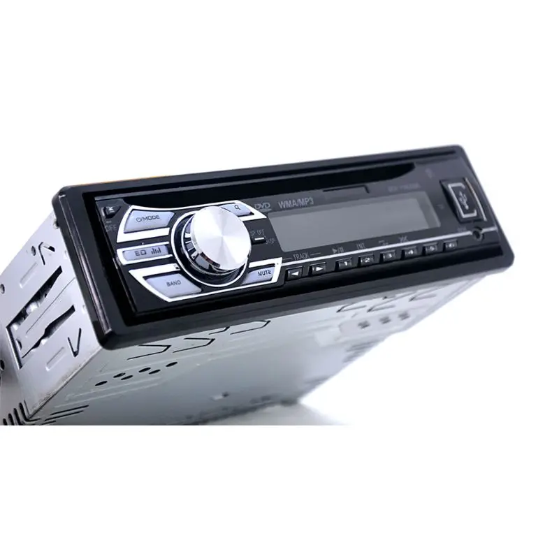 12 В автомобильный стерео FM Радио MP3 аудио плеер Поддержка FM USB SD DVD музыкальный CD плеер
