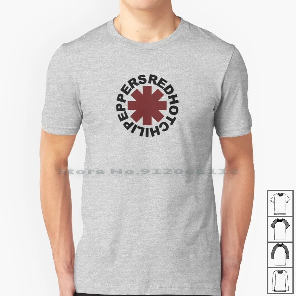 Logo T Shirt 100% Cotone Peperoncino Logo Californication Anthony Kiedis Flea Ciad Smith John Frusciante A Modo