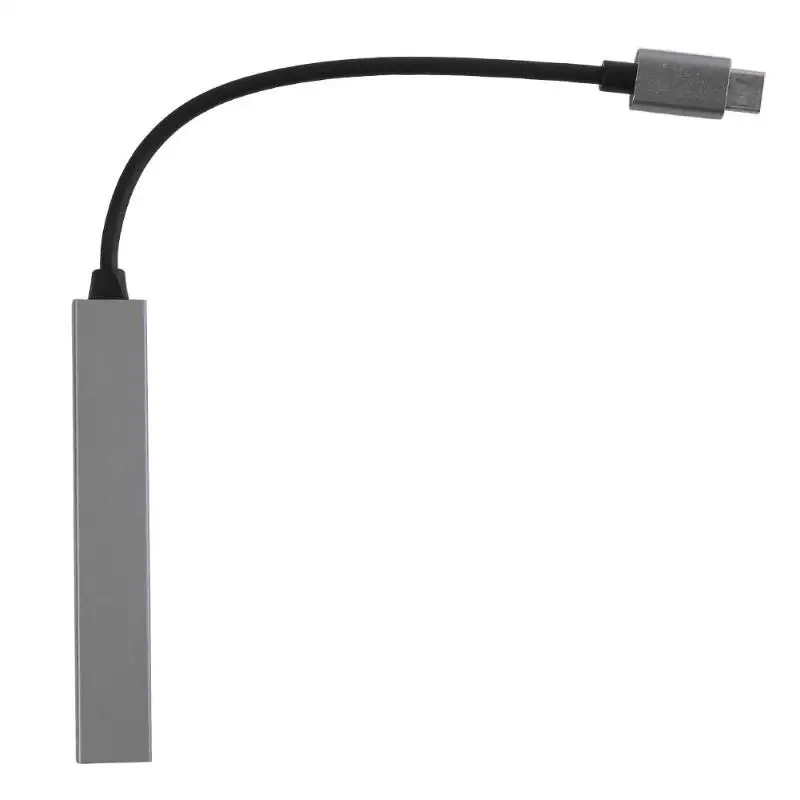 Портативный USB-C концентратор Многофункциональный тип-c до 3 портов USB 2,0+ TF слот для карты конвертер OTG Кабель-адаптер для samsung huawei ноутбук