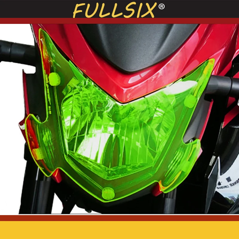 Gsx S750 Motorcycle Acrylic Headlight Protection Sheet Screen Cover For