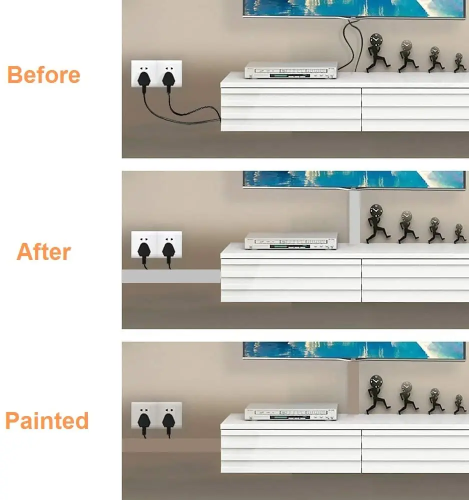 Cable Raceway Kit, Stageek Cable Management System Open Slot Wiring