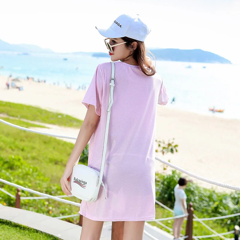 

Boxer Two-piece Swimsuits Female Sports Three-piece Set Women's Bikini Cover-up 2019 New Style INS Online Celebrity Hot Springs