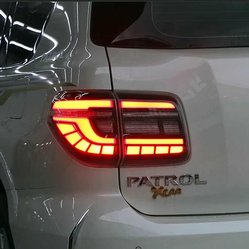 Задний фонарь для Nissan Patrol Задний светильник для Infiniti QX56 Y62 Armada задний светильник 2012- DRL+ тормоз+ Парк+ сигнал