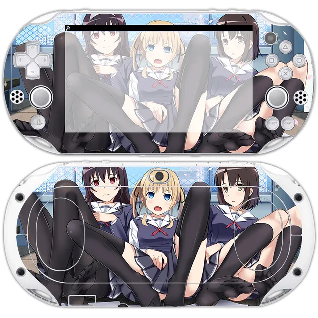 Anime Cute Girl Stickers For Ps Vita Psv 00 Video Game Skin Sticker Vinyl Skin Ptotector Decal For Playstation Psv00 Stickers Aliexpress