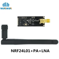 NRF24L01+ 2.4G wireless data transmission module 2.4GHz NRF24L01 upgrade version NRF24L01+PA+LNA 1000 Meters GT24 For Arduino - Image 2