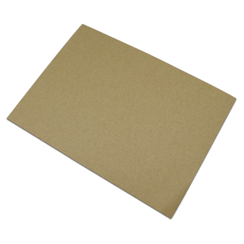 

Retro High Quality 21*14.8cm Blank A5 Kraft Paper Suitable Sheet Deep Brown Craft Copy Printing Paper Office School Supplies