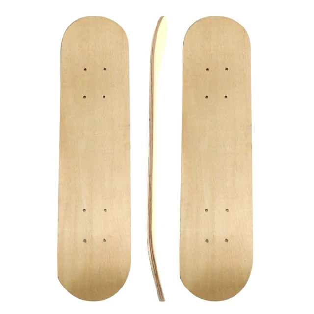 Planche de Skateboard vierge, Surface en érable, 31 pouces, Double