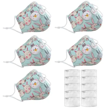 

kid masks PCS Children Mouth Mask For Kids Cartoon Thicken Mask Warm Dust Mask Facia Protective Covers Mouth Cap