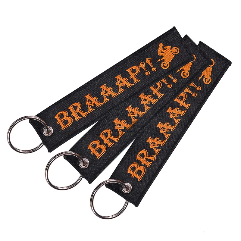 MELIFE Climbing accessories black Key Chain Safety Tag Embroidery Pilot KeyChains for Aviation Gifts Sport Label 3 PCS/LOT | Спорт и