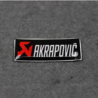 

3D Motorcycle exhaust pipe anti-scalding cover Akrapovic mullfer cover carbon fiber cover anti-scalding cover Akrapovic stickers