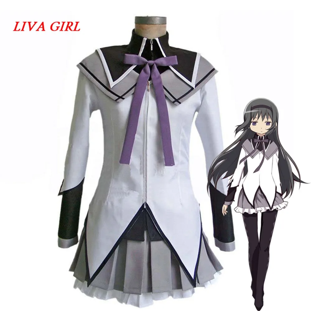 Liva_girl_Anime_Puella_Magi_Madoka_Magica_Akemi_Homura_Cosplay_Costume_Clothing_customization