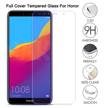 

9H Tempered Glass on the For Huawei Honor 7A 7C 7X 7S Screen Protector Glass Honor 8 Lite 8X 8A 8C 9X Protective Glass Film Case