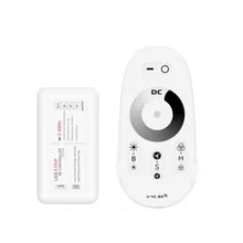 Profession Manual Knob and Wireless RF Remote Press Controller Dimmer for Single Color COB Led Strip Accessories