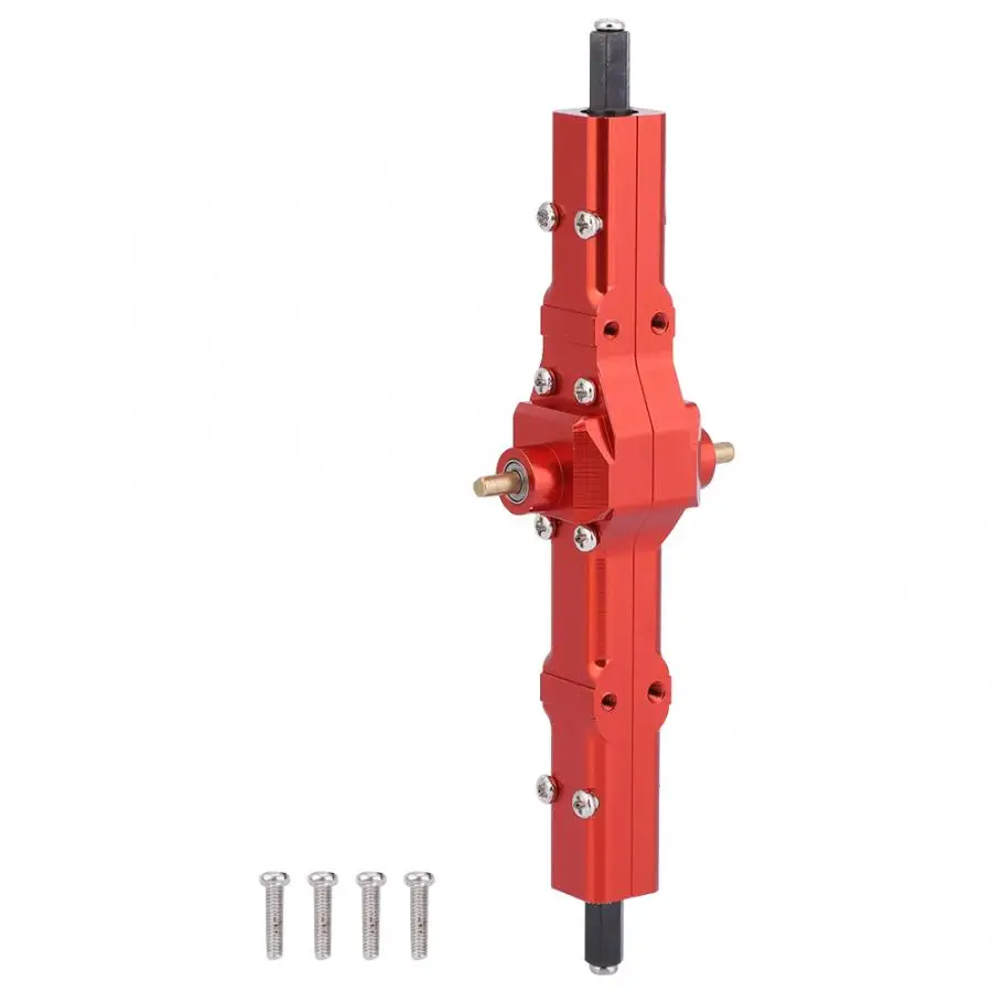 

Hot Aluminium Alloy RC Car Gear Box Front /Middle/Rear Bridge Centre Gear Axle Box Set Accessory for WPL 1/16 RC Car Accessory
