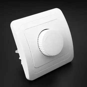 

Dimmer Rotary Switch Controller For LED Dimmable Light Bulb Lamp Adjustable 6A