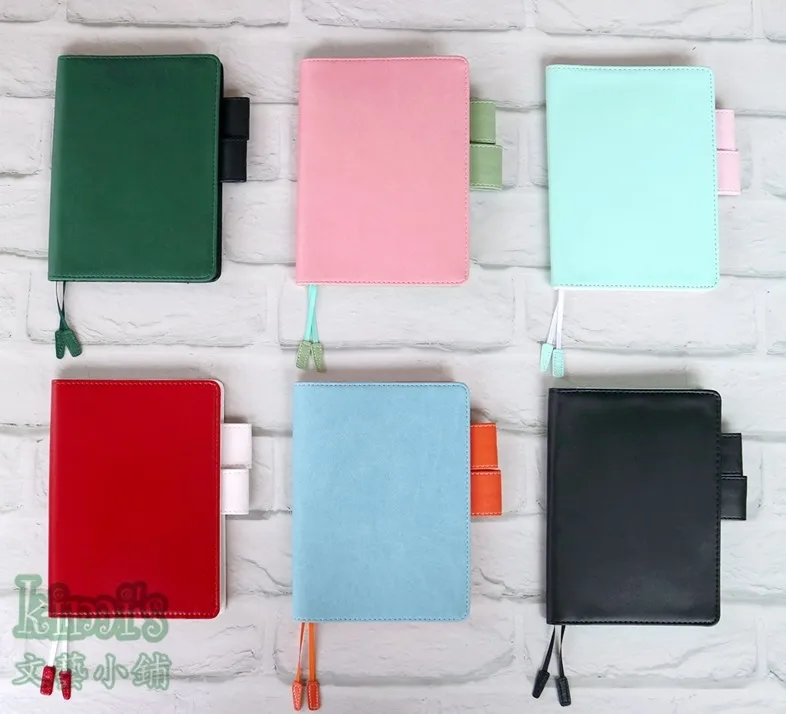 

japan A6 a5 notebook stationery diary billbook hobo specifications cover japanese style cover icecream colour