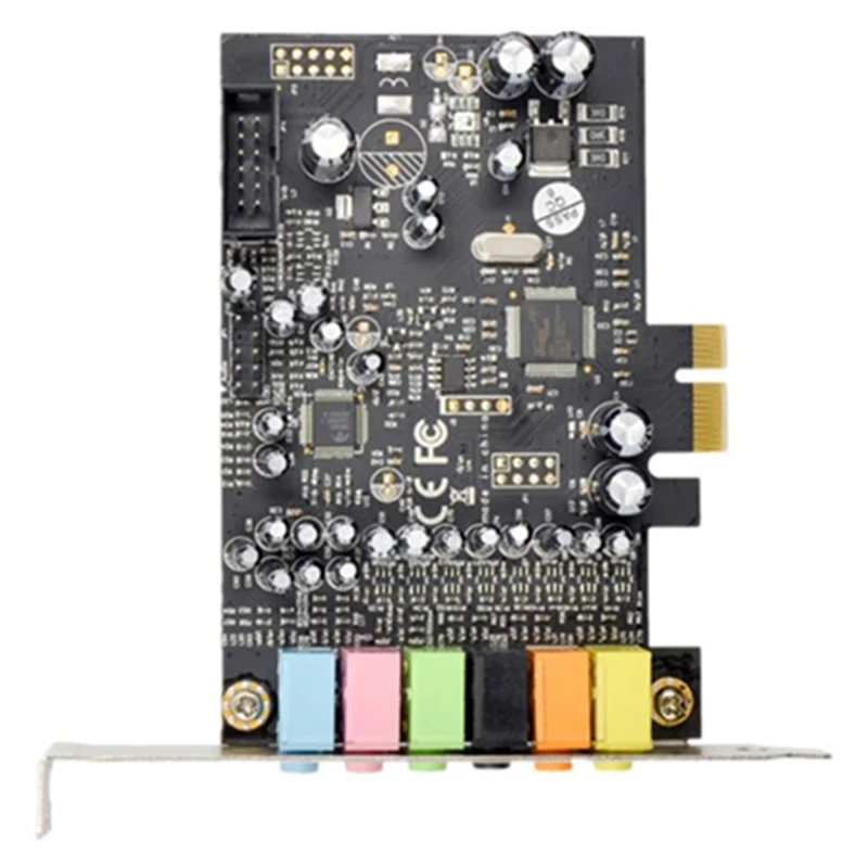 Звуковая карта PCIe 7.1CH стерео объемный звук PCI-E Встроенная 7 1 канальная