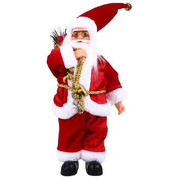 

1pc Exquisite Cute Figure Sculpture Santa Claus Ornament Santa Claus Statue for Decoration Home Tabletop