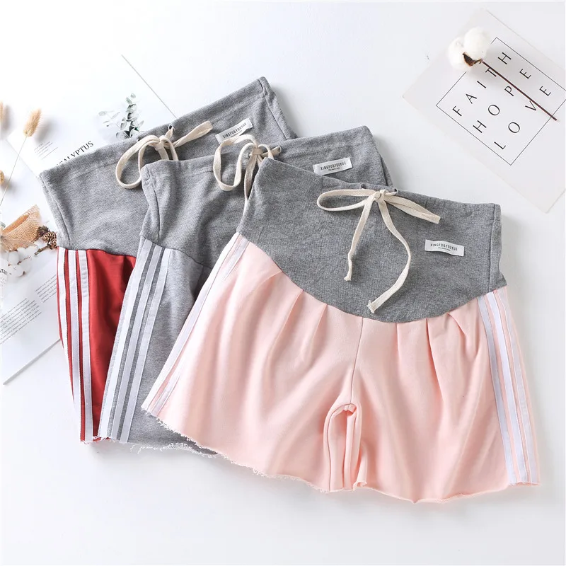 Summer Sport Shorts for Maternity Women Comfortable Abdominal Pants Pregnant Trousers Ropa Para Embarazadas Verano Jogger Shorts