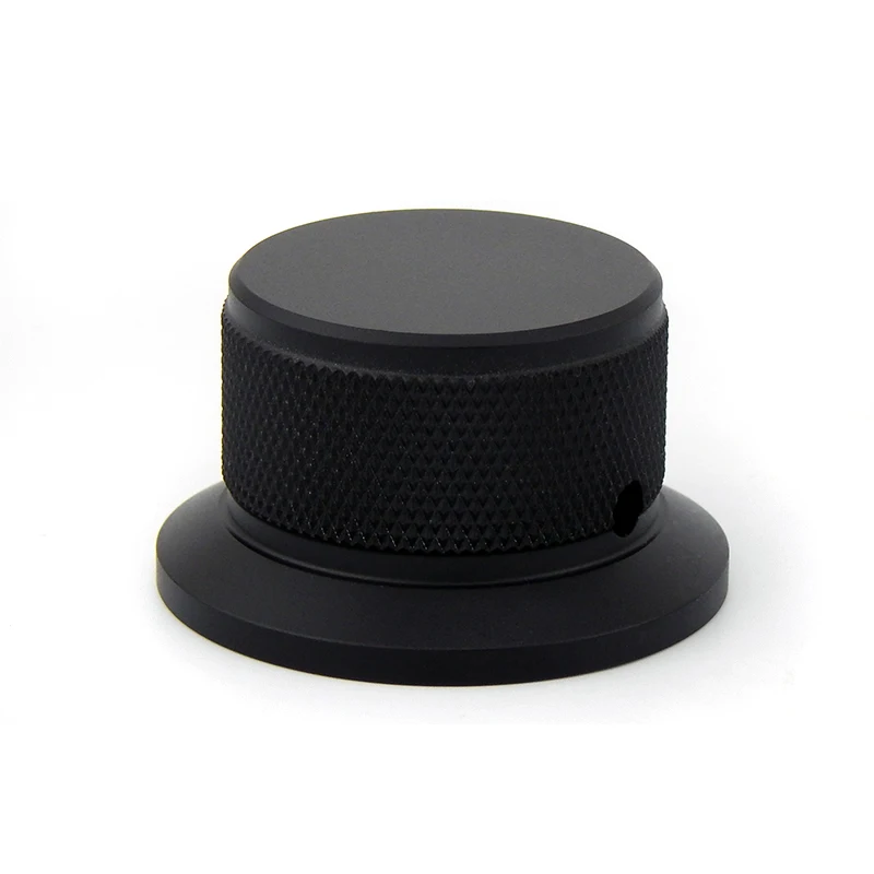 Botão de Volume de Alumínio Amplificador Hifi Potenciômetro Diâmetro 44 mm Altura 25 mm Preto Prata Ouro - Image 2