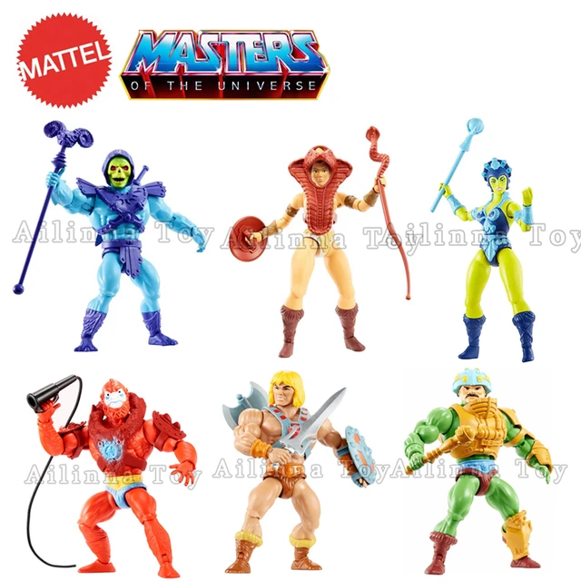 Preços baixos em Mattel o Rei e Masters Of The Universe Boneco de ação  acessórios