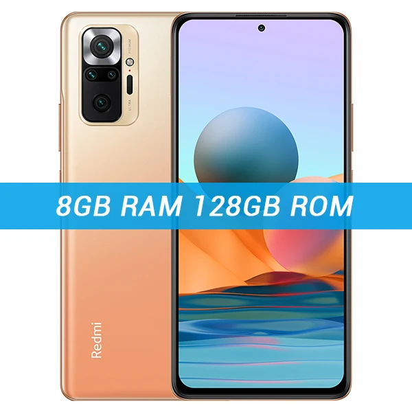 [World Premiere In Stock] Global Version Xiaomi Redmi Note 10 Pro Smartphone 108MP Camera Snapdragon 732G 120Hz AMOLED Display