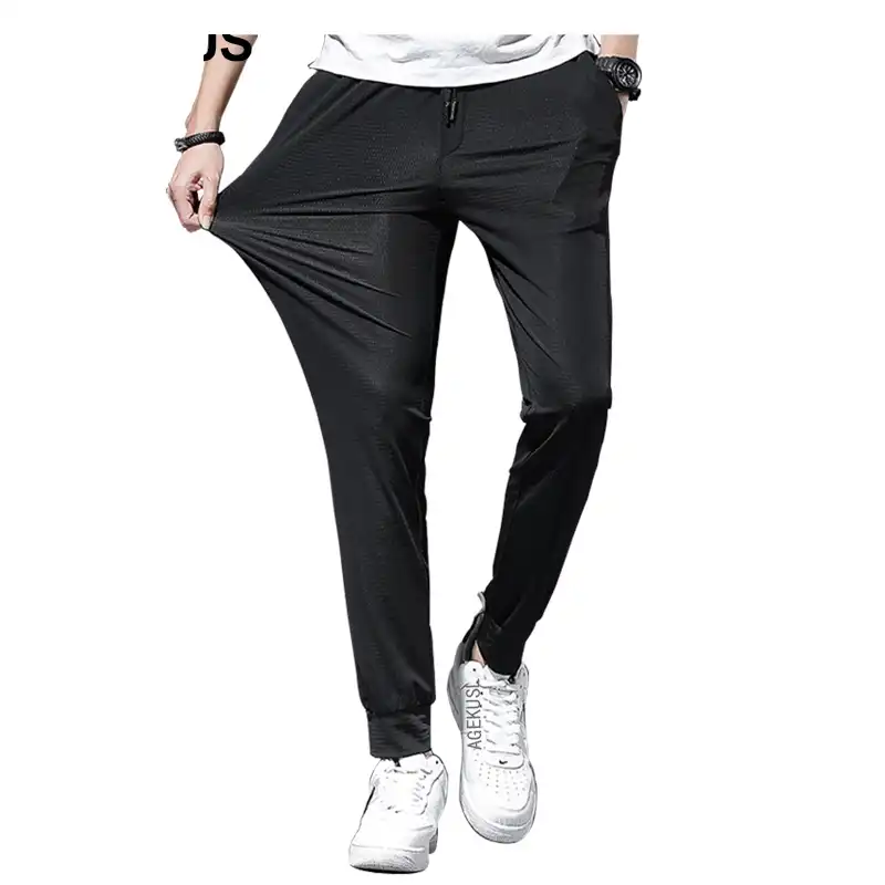 Twtopse Hombre Coolmax Pantalones Deportivos De Verano De Tela