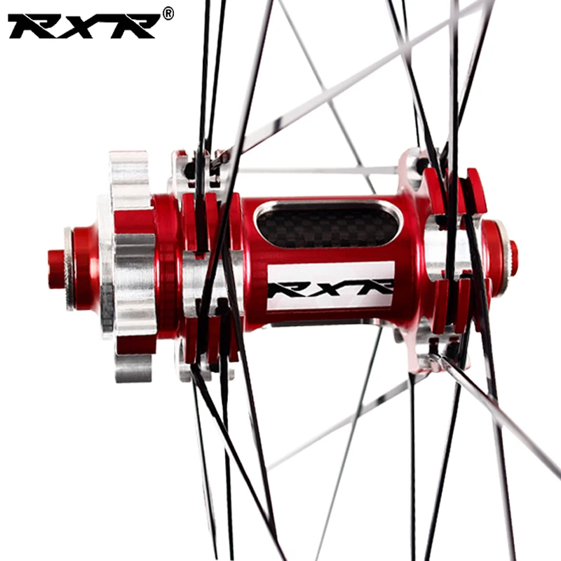 RXR 2" RX233 колеса Углеродные ступицы диски для горных велосипедов тормоза 5 подшипники колеса велосипеда Наборы горный велосипед 7-11Speed через ось/дисковый тормоз для горного велосипеда колеса