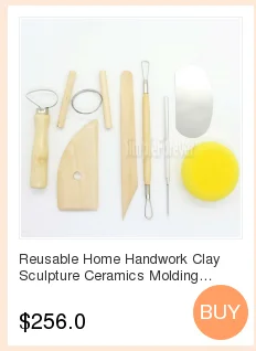 8 шт./компл. многоразовые Diy Инструменты для гончарного дела комплект дома ручной работы глины Скульптура Керамика литья инструменты для рисования