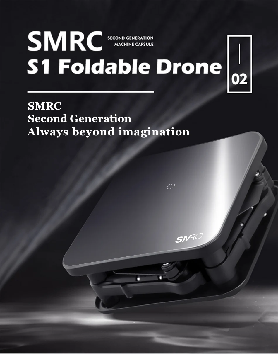 SMRC S1 мини Радиоуправляемый Дрон с hd wifi камерой Карманный селфи 2.0MP WiFi FPV в режиме реального времени складной вертолет для рождественских игрушек подарок для мальчика