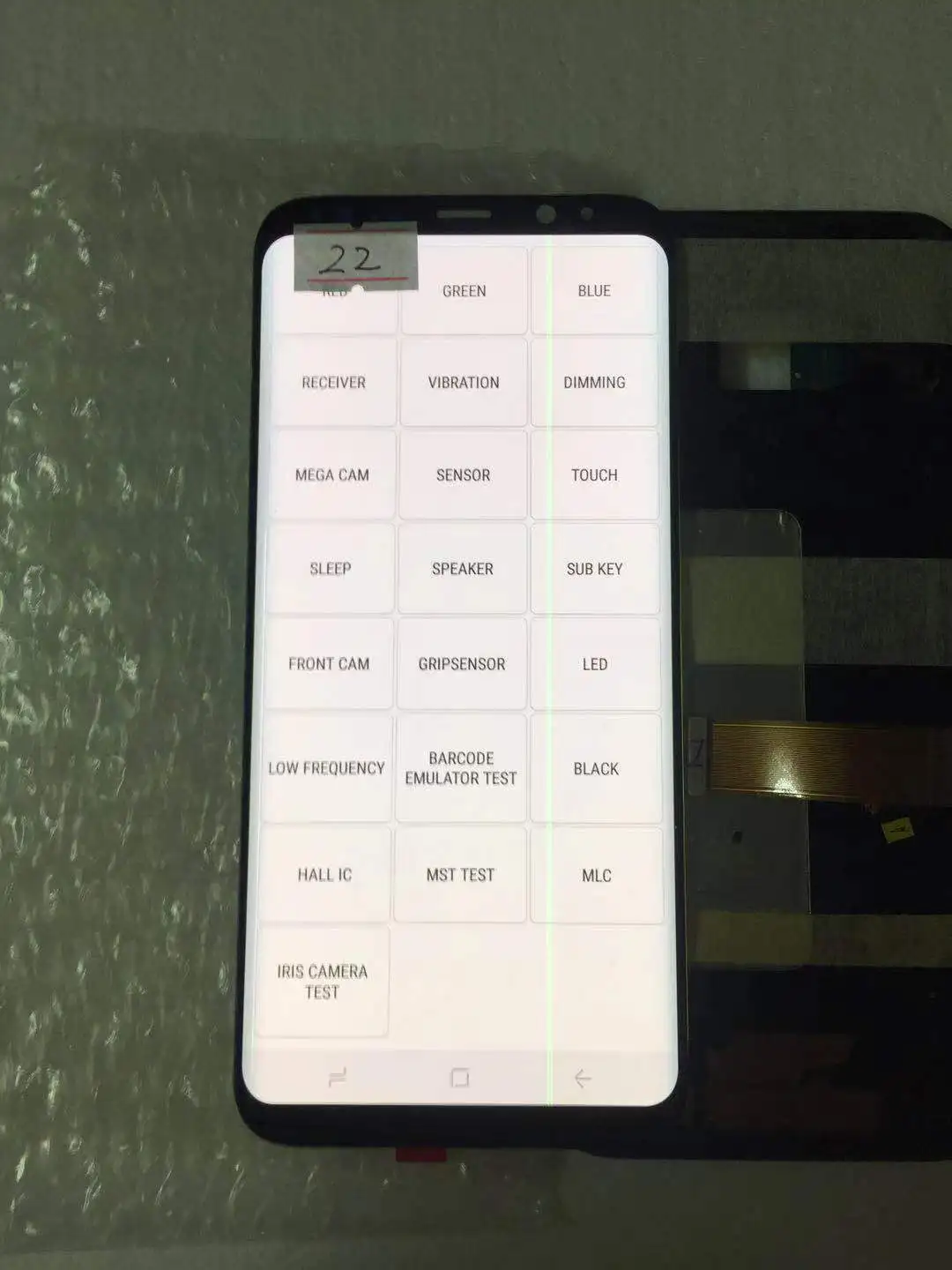 6,2 ''AMOLED с линией для samsung Galaxy S9+ PLUS G965A G965U G965F ЖК-дисплей кодирующий преобразователь сенсорного экрана в сборе
